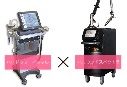 ハイドラフェイシャル×ハリウッドスペクトラ